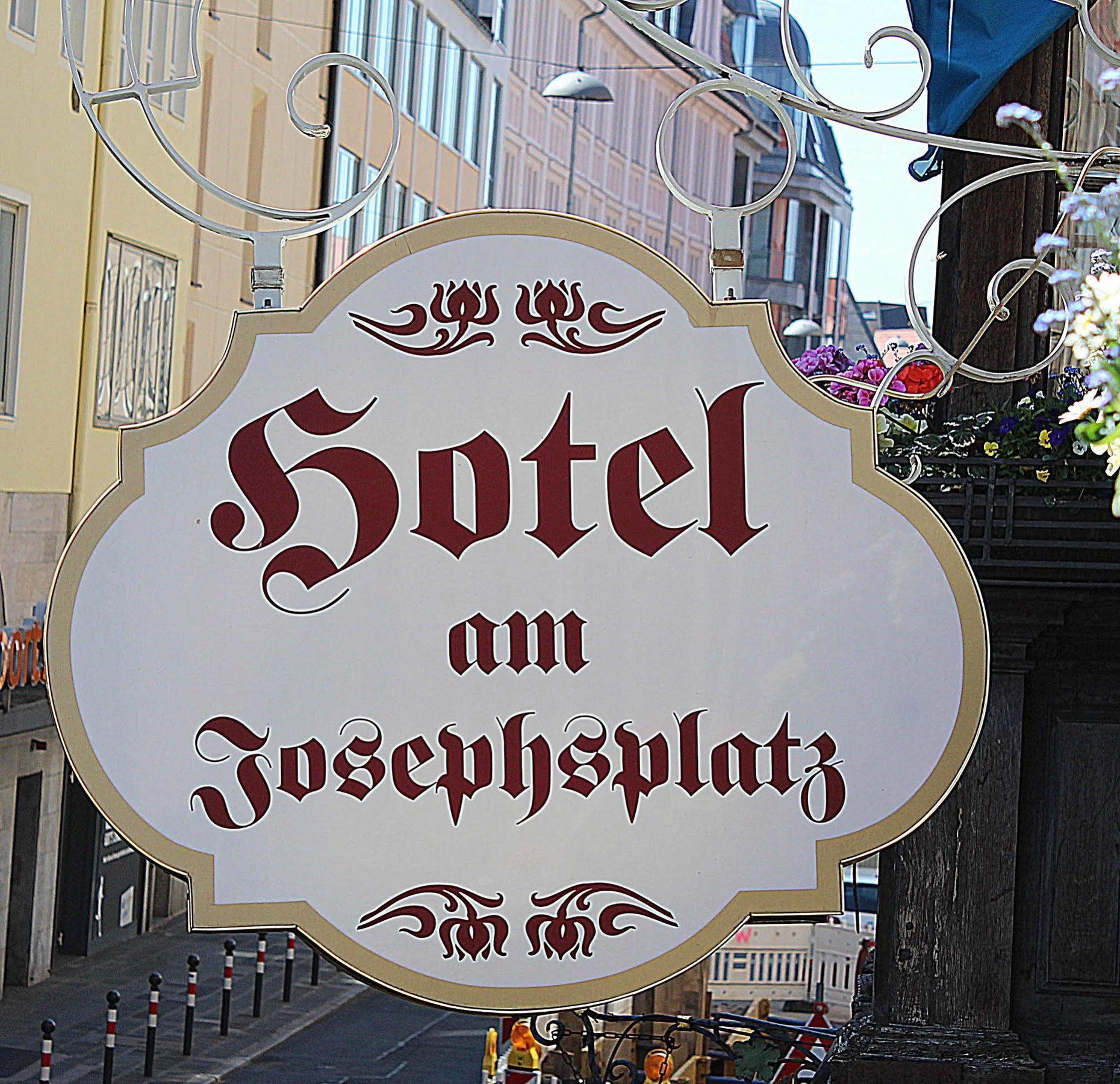 Hotel Am Josephsplatz Nürnberg Eksteriør billede